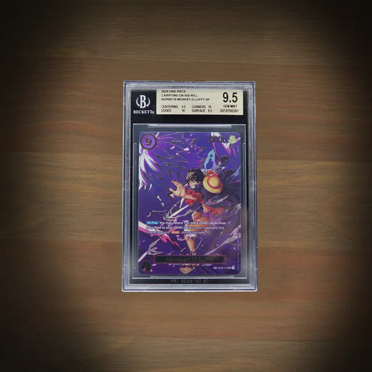Monkey D. Luffy OP09-119 SP aus OP13 englisch BGS 9.5