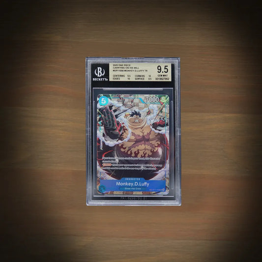 Monkey D. Luffy OP11-058 Treasure Rare aus OP13 englisch BGS 9.5