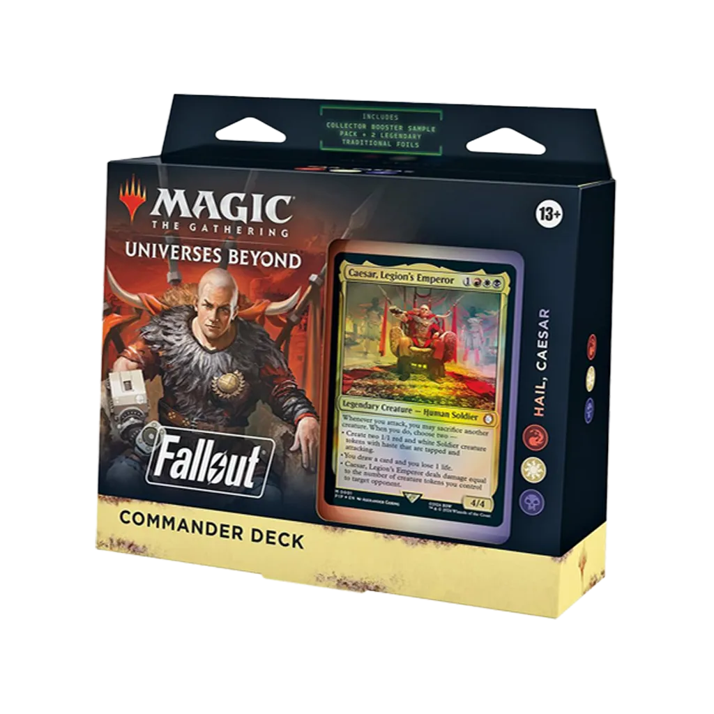 MTG Fallout Hail Caesar Commander Deck englisch mit Caesar Legions Emperor