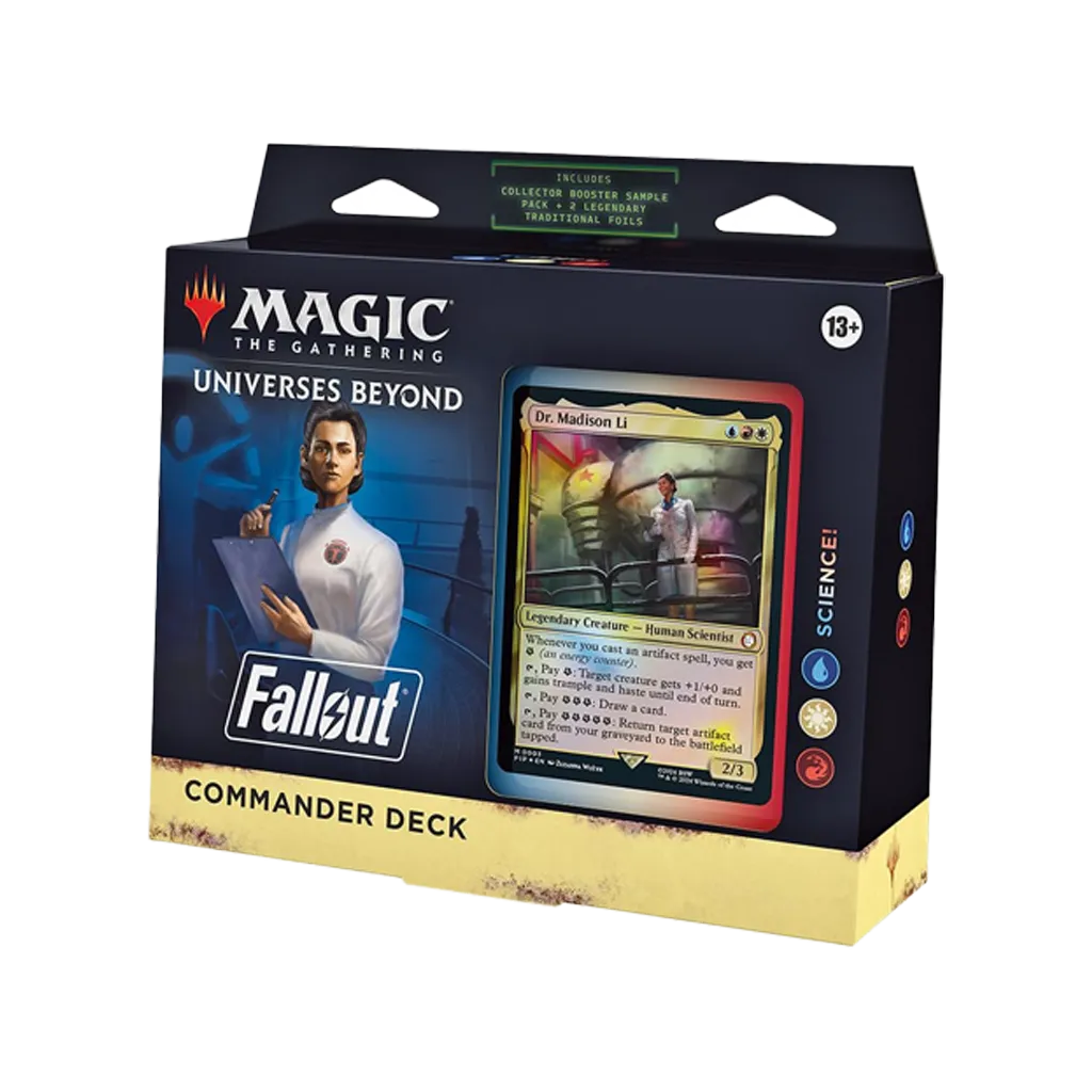 MTG Fallout Science Commander Deck englisch mit Dr. Madison Li