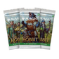 Drei verschiedene Verpackungsmotive des deutschen MTG Der Hobbit Play-Boosters