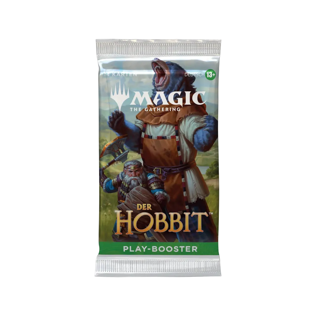 MTG Der Hobbit Play-Booster auf Deutsch mit Beorn-Motiv und 14 Karten