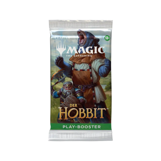 MTG Der Hobbit Play-Booster auf Deutsch mit Beorn-Motiv und 14 Karten