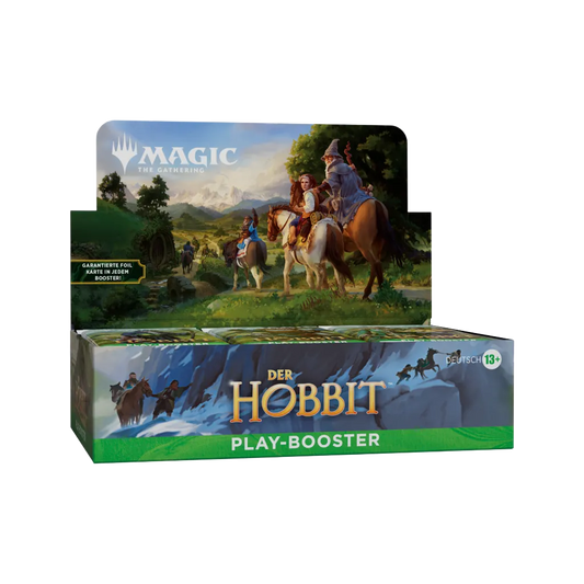 MTG Der Hobbit Play-Booster-Display mit 30 Play-Boostern und Foil-Box-Topper deutsche Ausgabe