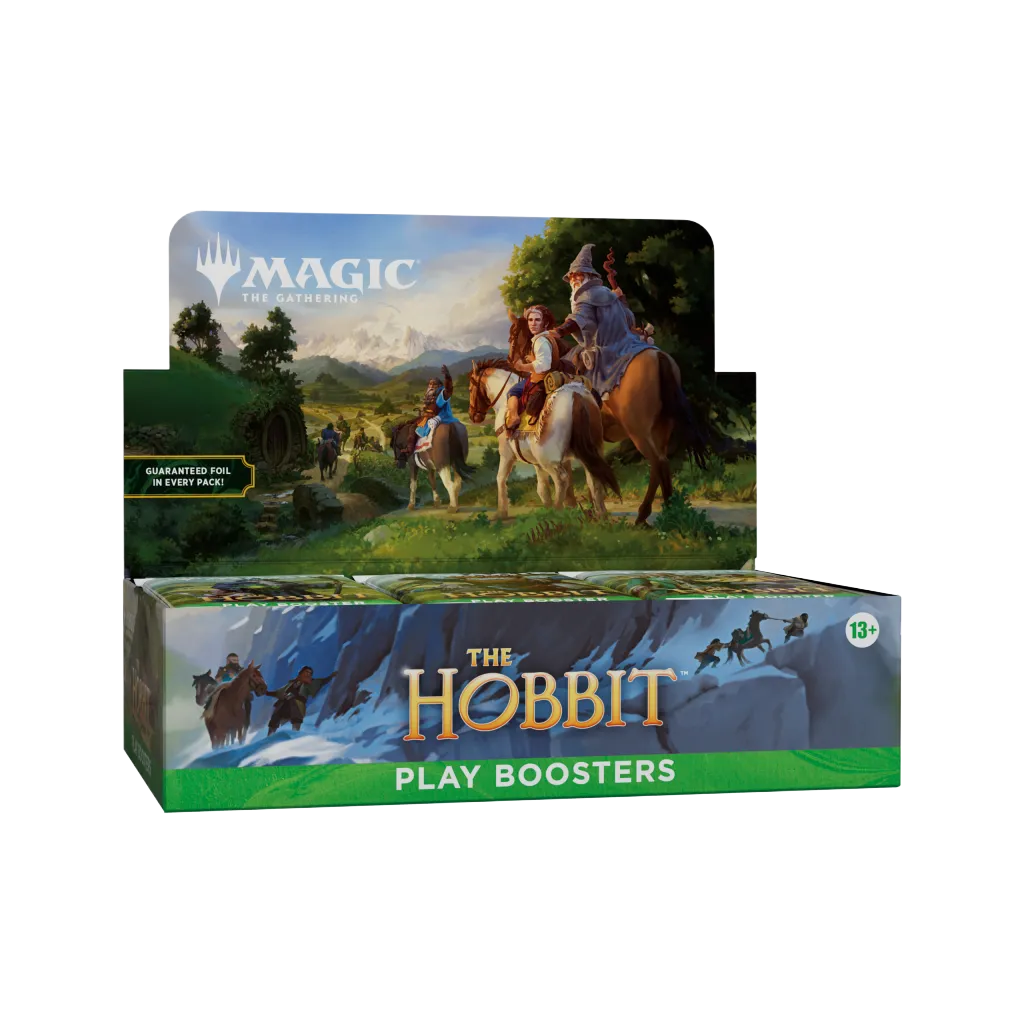 MTG The Hobbit Play Booster Display mit 30 Play Boostern und Foil-Box-Topper englische Ausgabe