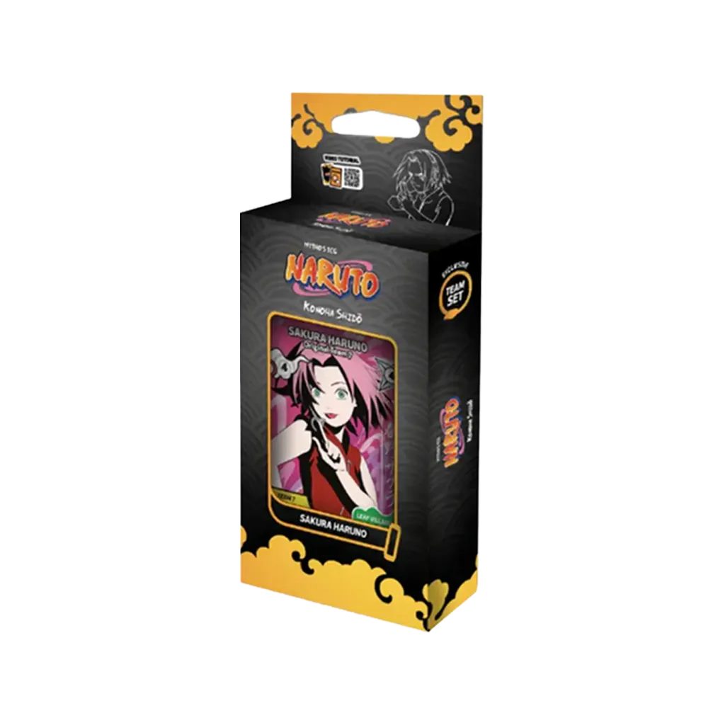 Naruto Mythos TCG Konoha Shidō Team Set 2nd Edition Sakura Haruno Englisch