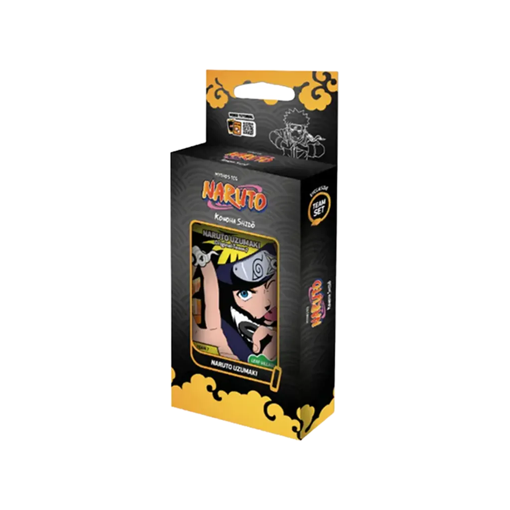Naruto Mythos TCG Konoha Shidō Team Set 2nd Edition Naruto Uzumaki Englisch