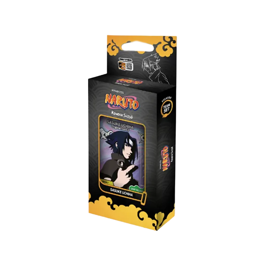 Naruto Mythos TCG Konoha Shidō Team Set 2nd Edition Sasuke Uchiha Englisch