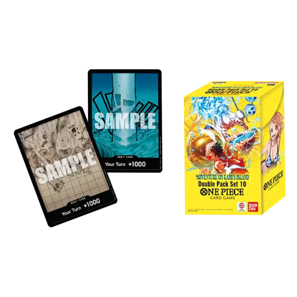 One Piece OP15 Double Pack DP10 mit 2 Boostern und DON Karte Englisch