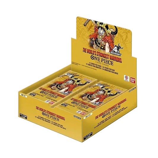 One Piece The World's Strongest Warriors OP17 englisches Booster Display mit 24 Boostern