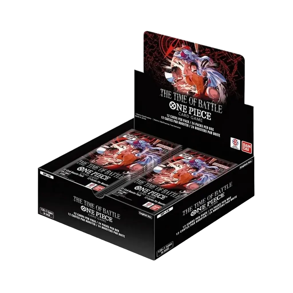 One Piece Card Game The Time of Battle OP-16 Booster Display Englisch mit 24 Packs