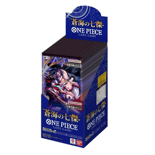 *B-WARE One Piece Card Game - THE AZURE SEA’S SEVEN Booster Display OP14 [JP]