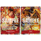 One Piece Card Game IB-05 Illustration Box – exklusive Ace und Sabo AA Illustrationskarten