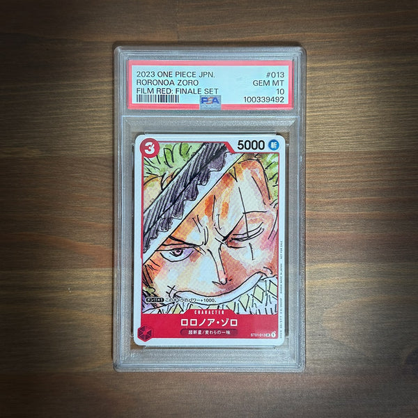 One Piece Card Game - Roronoa Zoro FIlm Red Finale Set ST01-013 SR