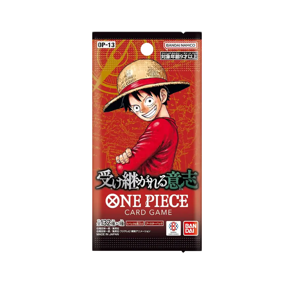 One Piece Card Game - Carrying on His Will Booster OP13 3rd Anniversary [JP]