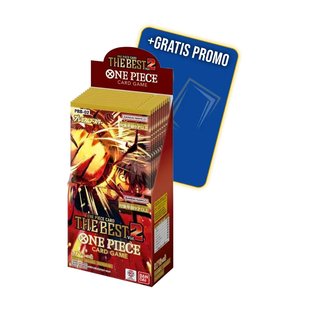 One Piece Card Game - The Best Premium Booster Display PRB02 [JP]