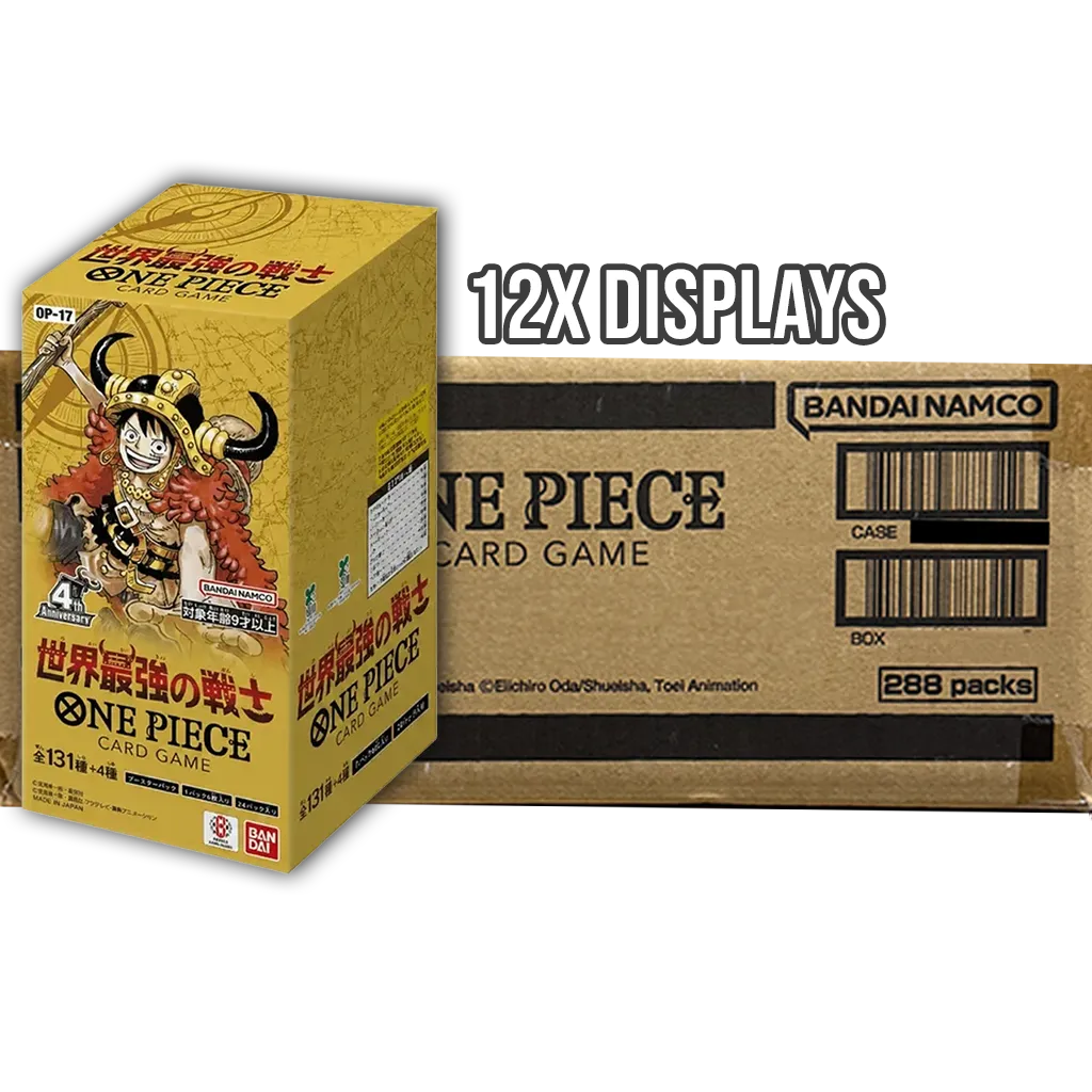 One Piece Card Game - The World's Strongest Warriors OP17 Display [JP]