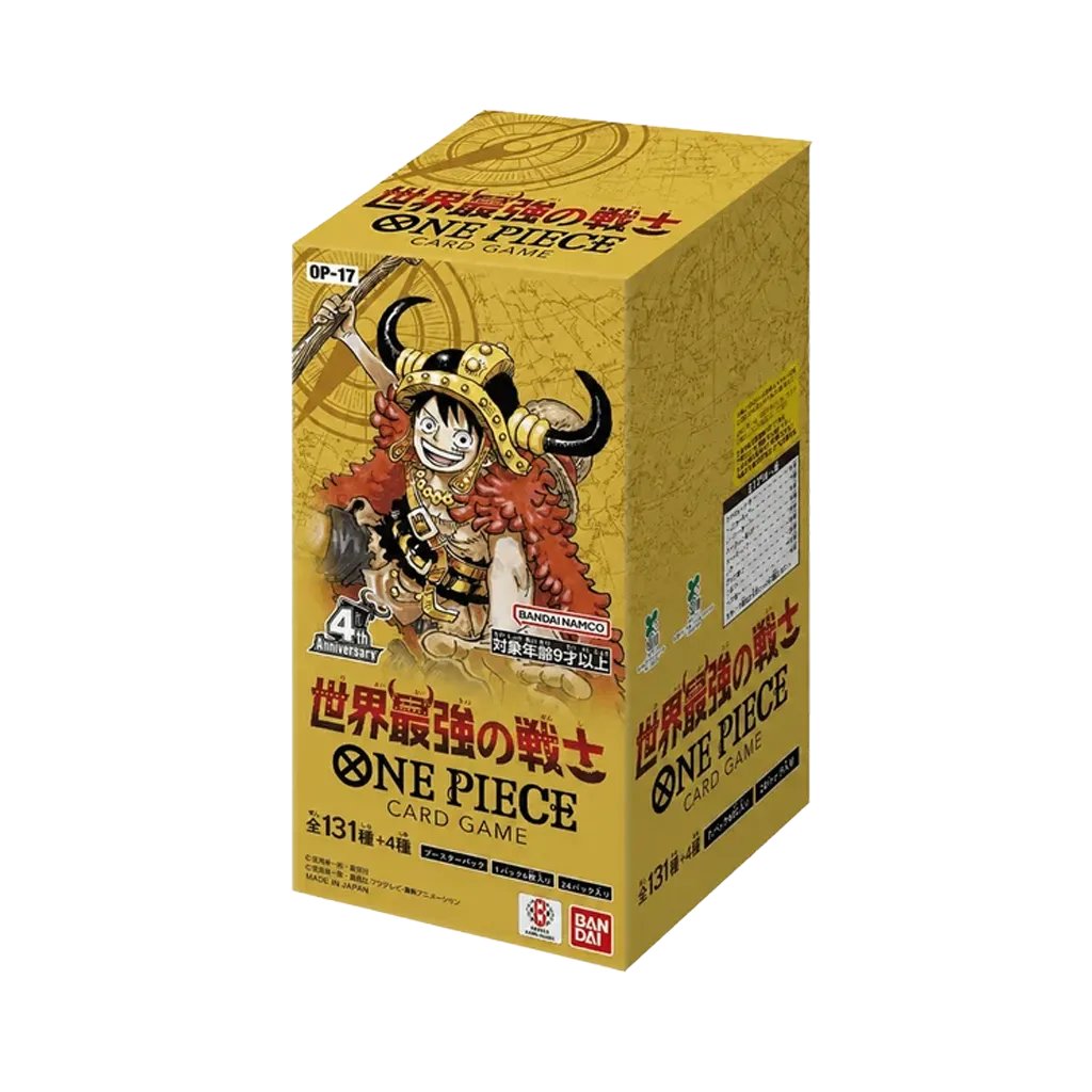 One Piece Card Game The World's Strongest Warriors OP17 Display JP mit 24 Boostern