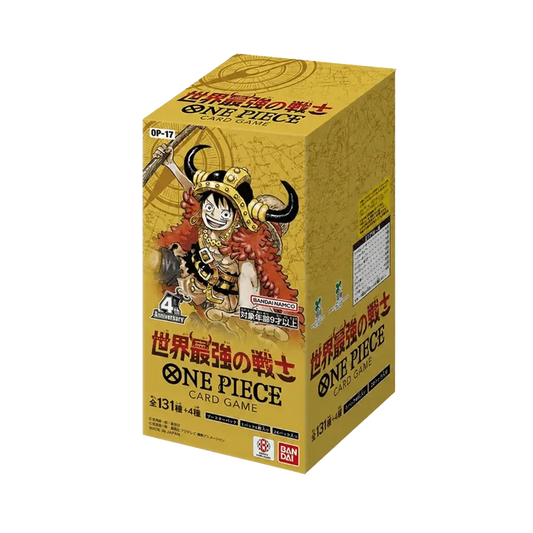 One Piece Card Game The World's Strongest Warriors OP17 Display JP mit 24 Boostern
