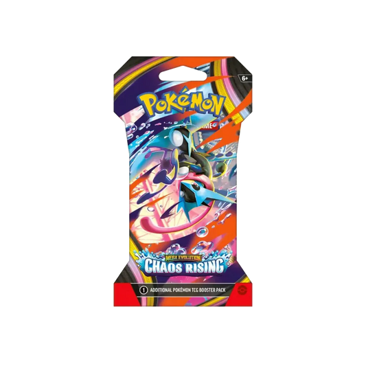 Pokemon Mega-Entwicklung Chaos Rising ME04 Sleeved Booster Englisch