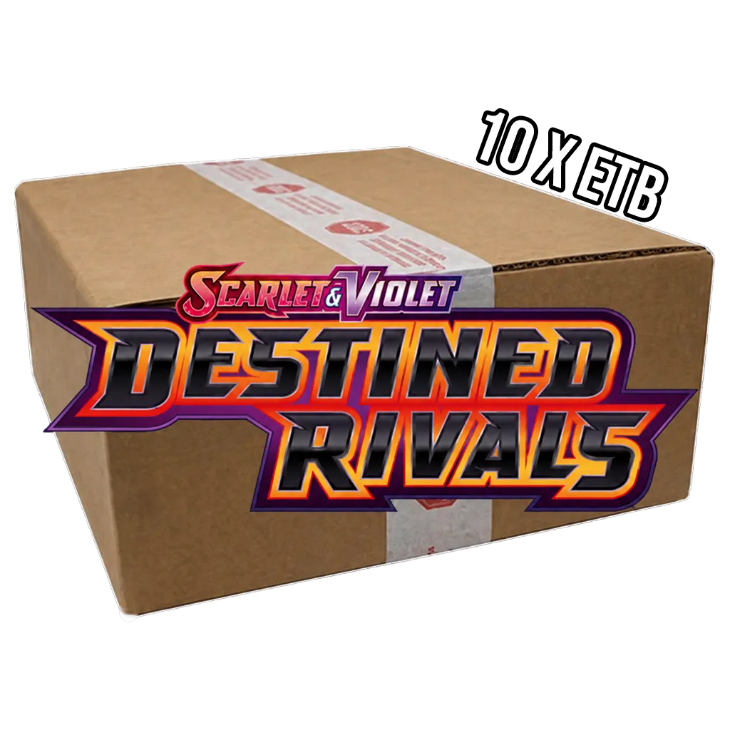 Pokemon - Destined Rivals SV10 ETB Sealed Case (10 Elite Trainer Boxes) [EN]