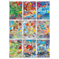 Neun mögliche Promokarten der Pokemon Erste Partner Illustrations-Kollektion Serie 3 DE MEP 055 bis MEP 063