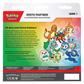 Pokemon Erste Partner Kollektion Rückseite Inhalt Promos Sticker Deutsch