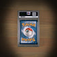 Pokemon Glurak ex PSA 10 Rückseite