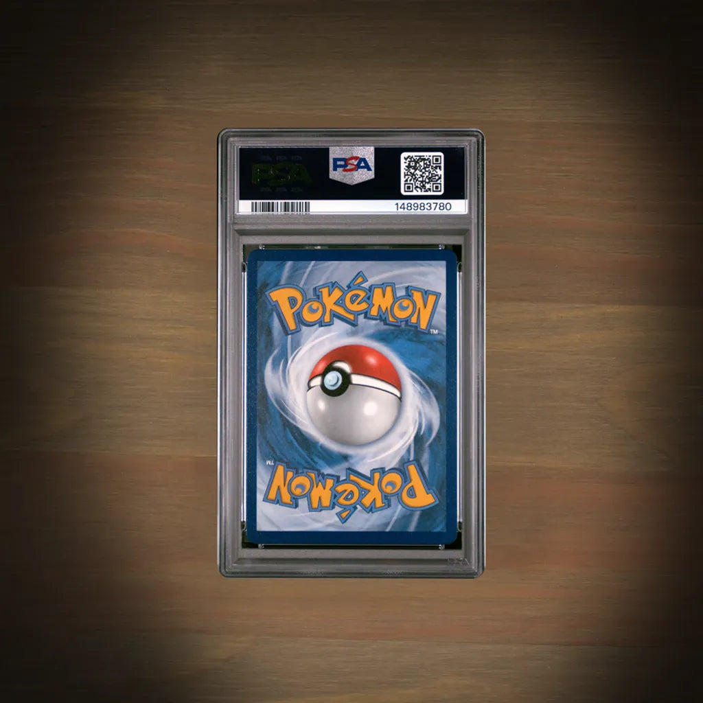 Pokemon Glurak ex PSA 10 Rückseite