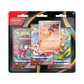 Pokemon Wachsendes Chaos 3-Pack Blister Glutexo Deutsch mit 3 Boostern und Promokarte