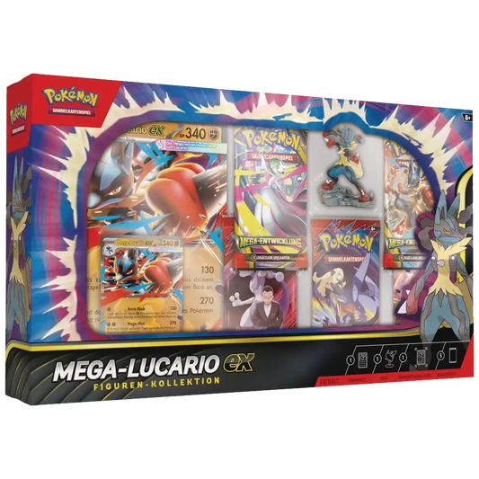 Pokemon TCG - Mega Lucario-ex Figuren-Kollektion [DE]