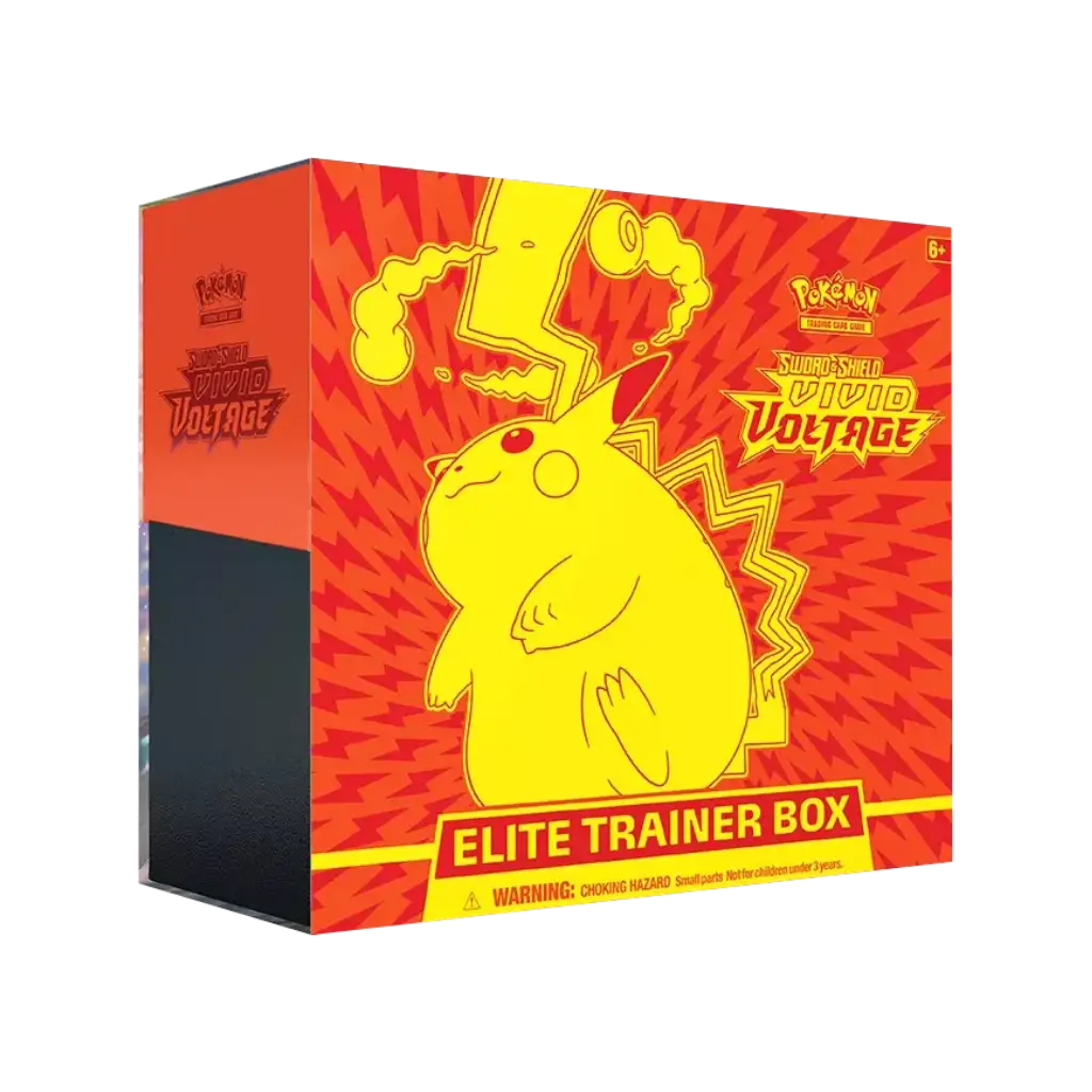 pokemon sword and shield vivid voltage elite trainer box etb 0820650807688 