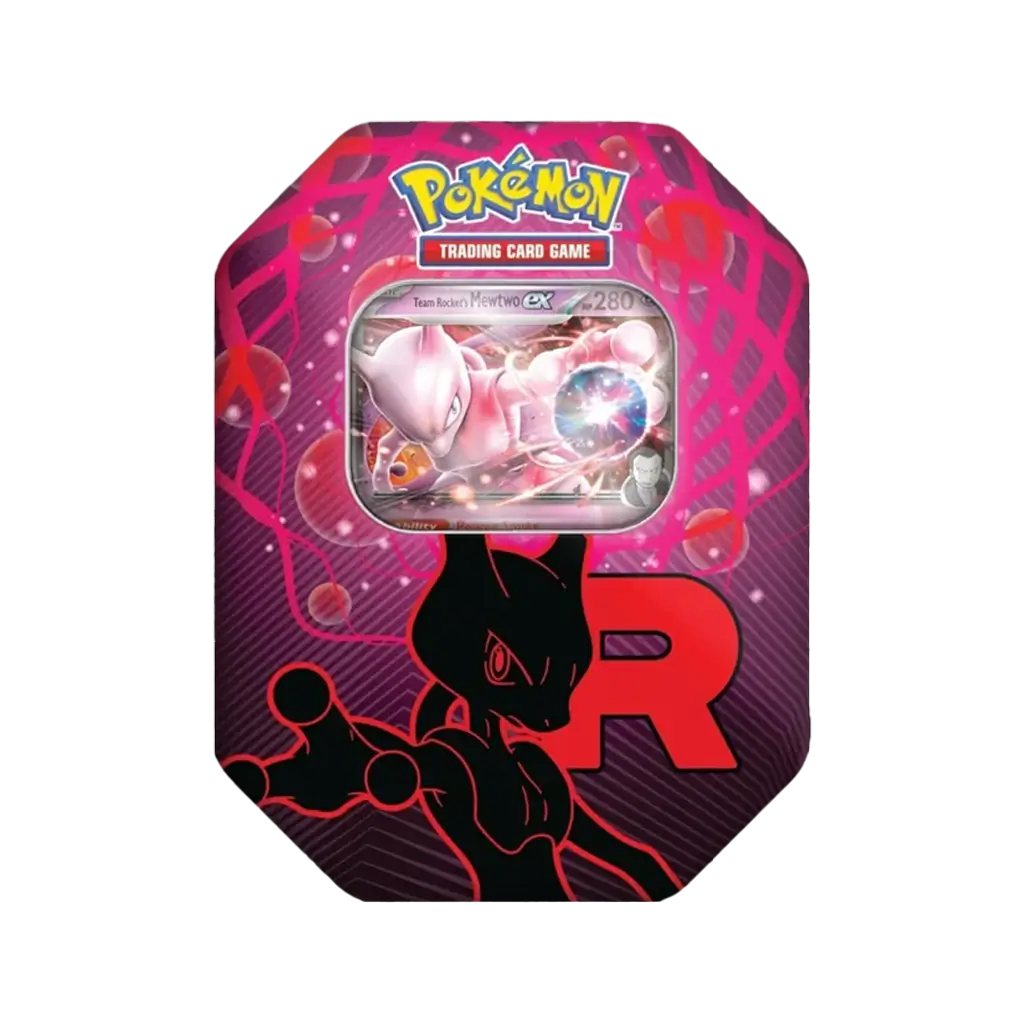 Pokemon - Team Rocket Herbst 2022 Tin Nidoking/Mewtu/Snobilikat [EN]
