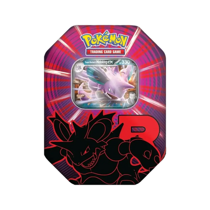 Pokemon - Team Rocket Herbst 2022 Tin Nidoking/Mewtu/Snobilikat [EN]