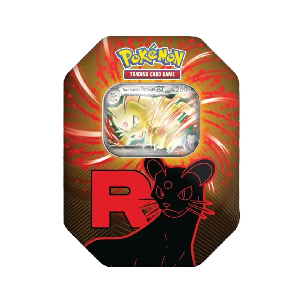 Pokemon - Team Rocket Herbst 2022 Tin Nidoking/Mewtu/Snobilikat [EN]