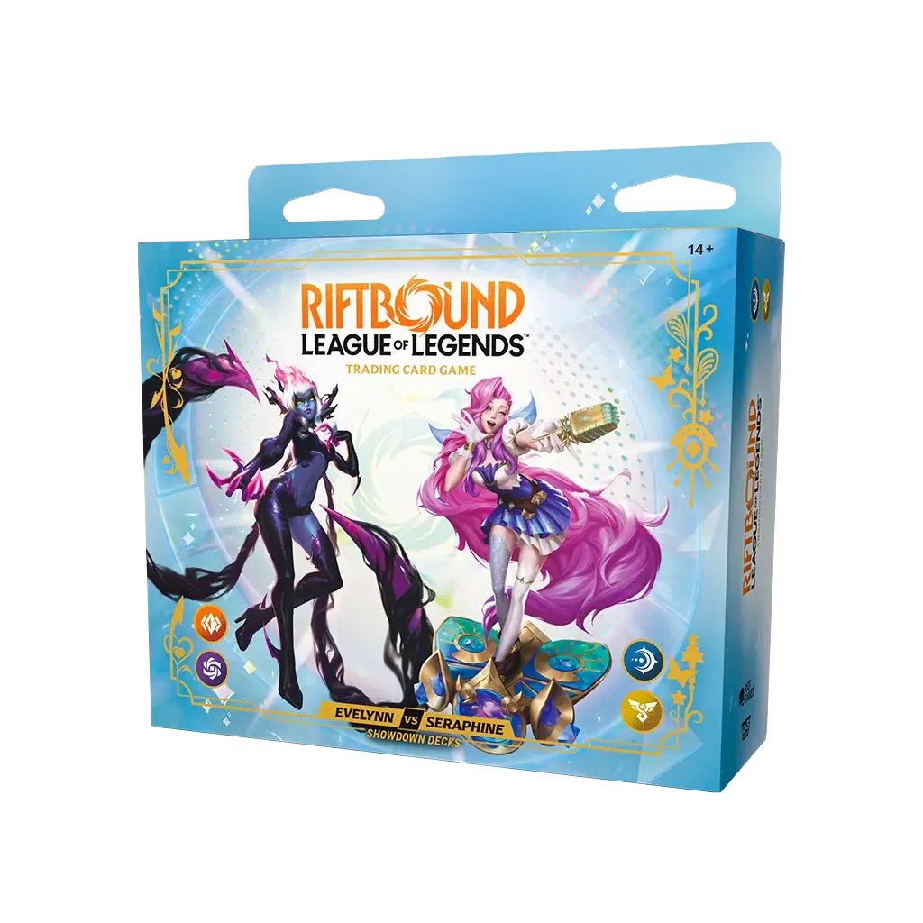 Riftbound Radiance Evelynn vs Seraphine Showdown Decks Englisch
