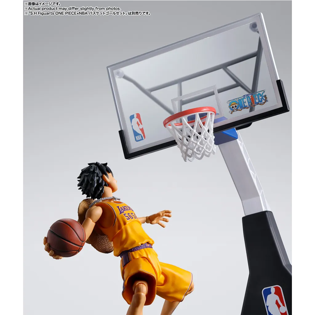 One Piece x NBA - Monkey D. Luffy Los Angeles Lakers S.H.Figuarts