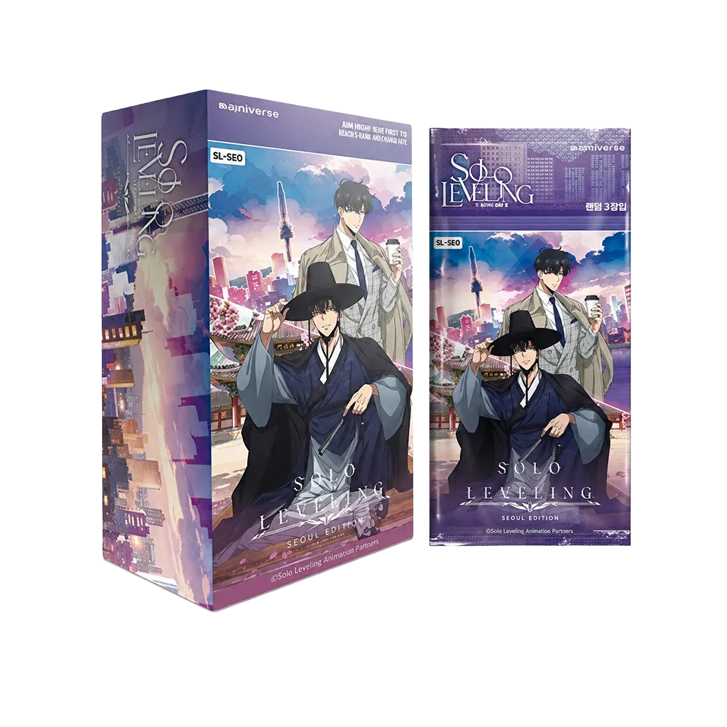 Mapniverse Solo Leveling Vol. 4 Seoul Edition Booster Display mit Boosterpack [KOR]