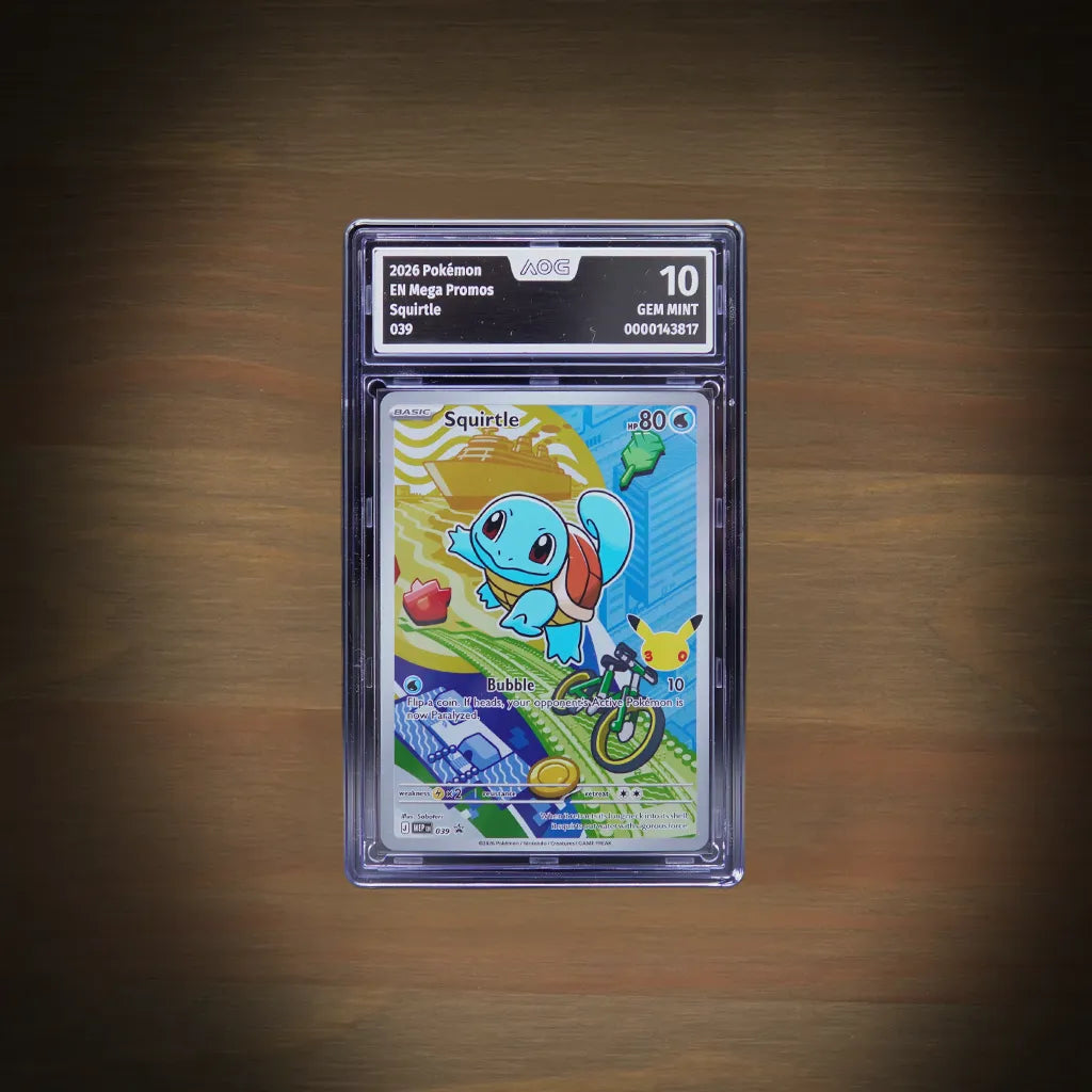 Pokemon Squirtle MEP 039 AOG 10 EN Zertifikat 0000143817