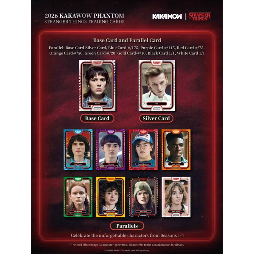 Kakawow - Phantom Stranger Things Trading Cards Hobby Box 2026