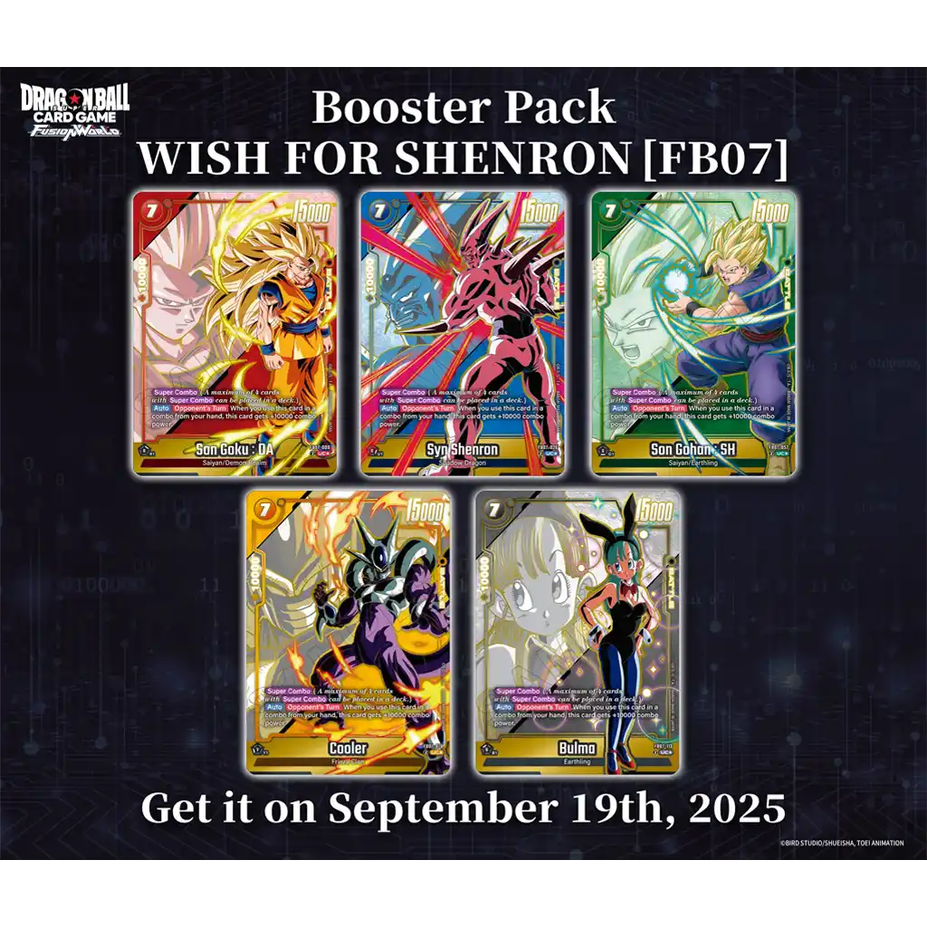 Dragon Ball Super Card Game - Fusion World: Wish for Shenron Booster Display FB07 [EN]