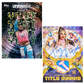 1. Jey Uso und Tiffany Stratton Karten aus Topps 2026 WWE Universe