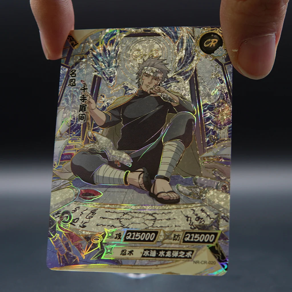 Tobirama Senju NR-CR-020 CR Naruto Kayou Karte chinesisch, Detailansicht Ecke Vorderseite