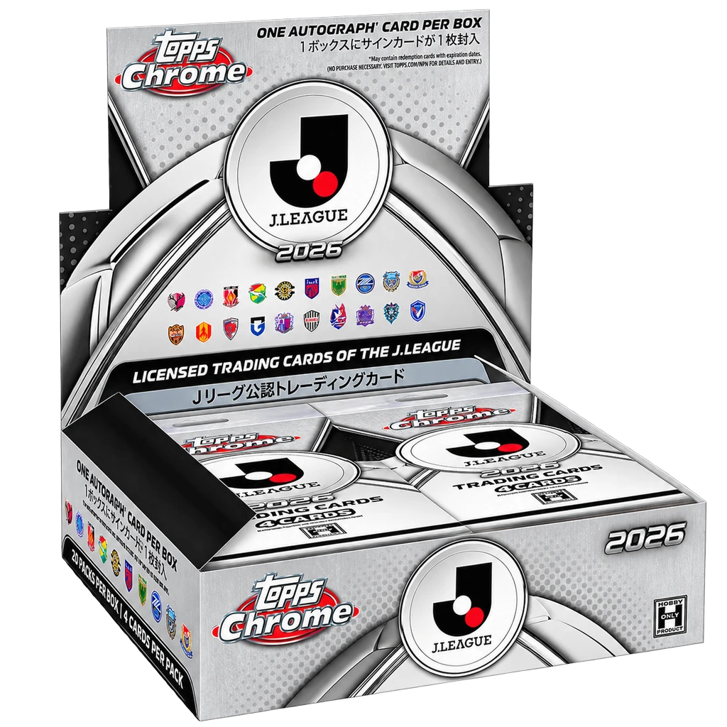 Topps - J.League Chrome 2026 Hobby Box [JP]