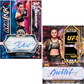 Topps Knockout UFC 2026 Autogrammkarten von Zhang Weili und Valentina Shevchenko mit UFC Relic Patch