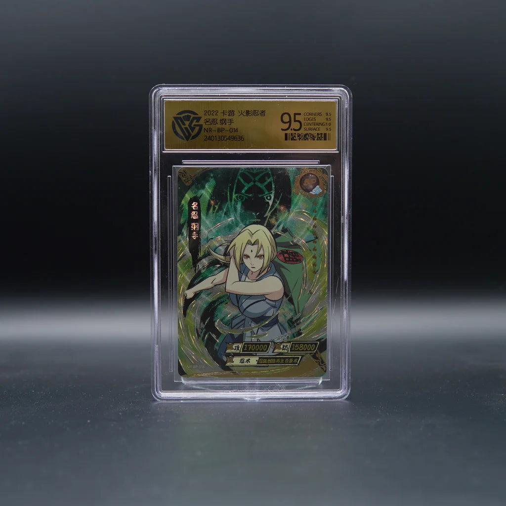 Tsunade NR-BP-014 BP Naruto Kayou CCG 9.5 chinesisch, Slab Vorderseite
