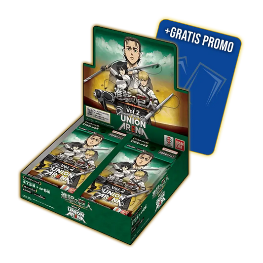 Union Arena - Attack on Titan Vol.2 Booster Display [EX10BT] FIRST EDITION [JP]