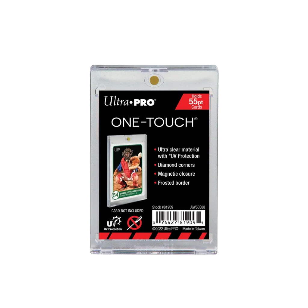 Ultra Pro ONE-TOUCH Magnetic Card Holder 55pt mit UV-Schutz und Magnetverschluss
