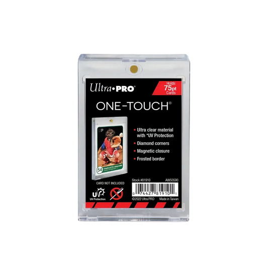 Ultra Pro ONE-TOUCH UV Magnetic Holder 75pt klar mit Magnetverschluss für dickere Sammelkarten