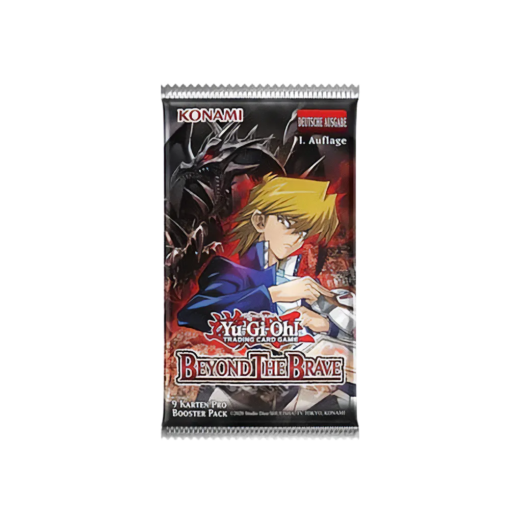 Yugioh Beyond the Brave Booster deutsch 1. Auflage mit 9 Karten